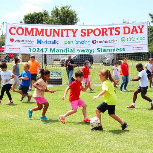 Community sports day sponsorship